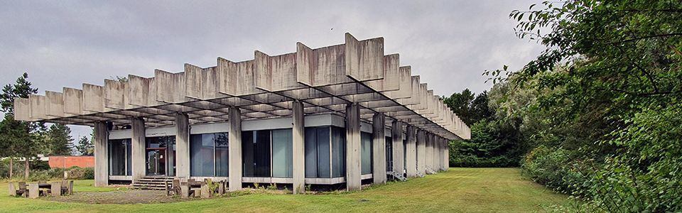 Glasalstrup - renovation of remarkable concrete industrial building