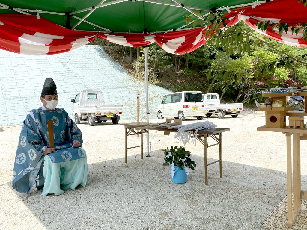 Ceremoni for første spadestik Nordisk Hygge Cirkler Ugakei, Japan